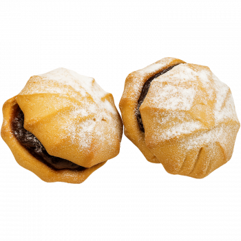 Feine Mürbeteig-Plätzchen mit Schoko-Nougat-Creme